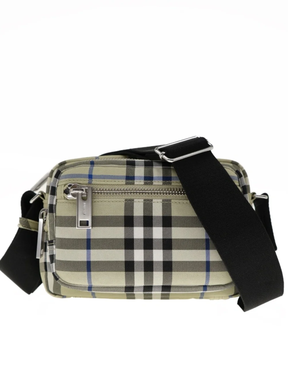 Burberry Warner Camera Crossbody Bag Lichen IP Check New